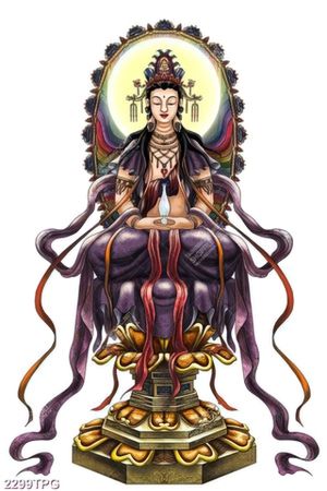 Tranh thờ Quan Bồ Tát chất lượng cao đẹp nhất