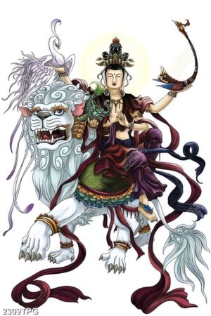Tranh Bồ Tát treo tường chất lượng cao