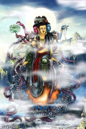 Tranh Bồ Tát chất lượng cao