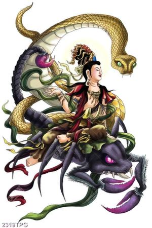 Tranh Quan Thế Âm Bồ Tát in uv đẹp