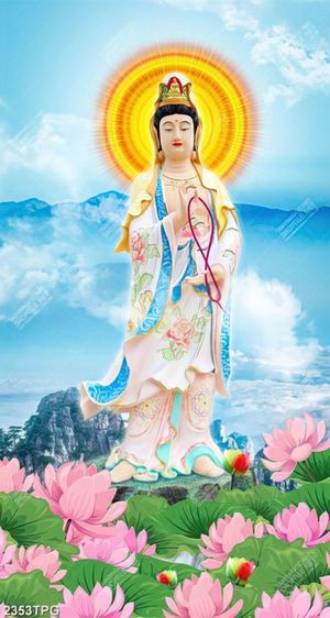 Tranh Quan Âm chất lượng cao