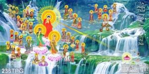 Tranh các vị Phật treo tường
