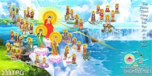 Tranh phật giáo trang trí treo tường
