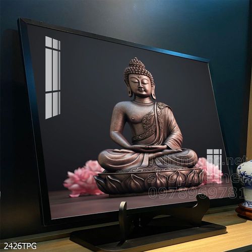 Tranh phật giáo decor trang trí tường phòng thờ