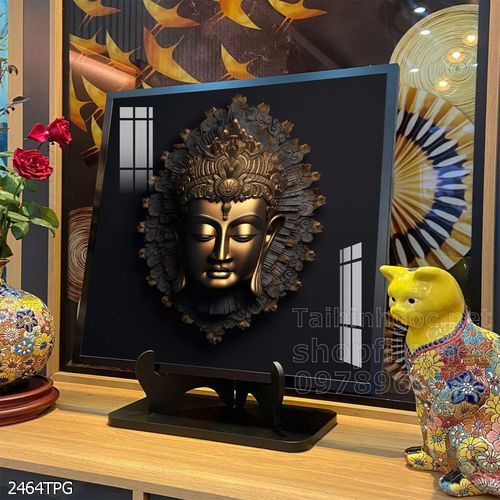 Tranh phật giáo decor trang trí tường phòng thờ