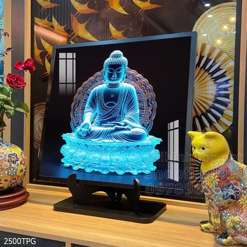 Tranh tranh trí tường phật giáo sang trọng