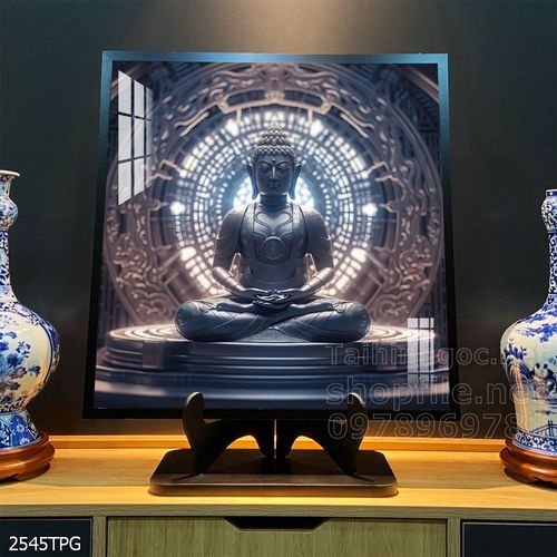 Tranh decor trang trí tường Phật giáo 