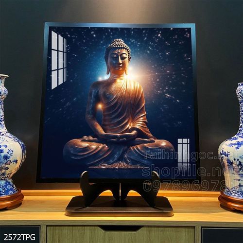 Tranh phật giáo decor trang trí tường phòng thờ