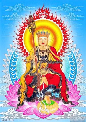 Tranh phật Tâm Tạng hoa sen