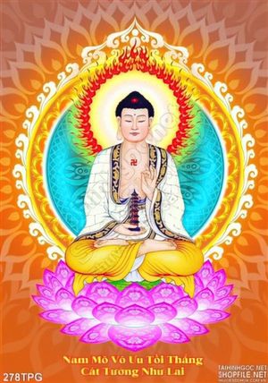 Tranh phật giáo in lịch đẹp