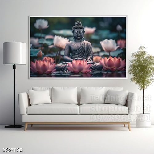 Tranh Phật giáo nghệ thuật đẹp và ý nghĩa