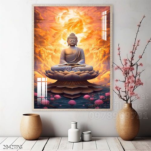 Mẫu tranh Phật đẹp và mới nhất