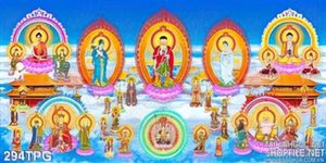 Tranh phật giáo treo tường đẹp