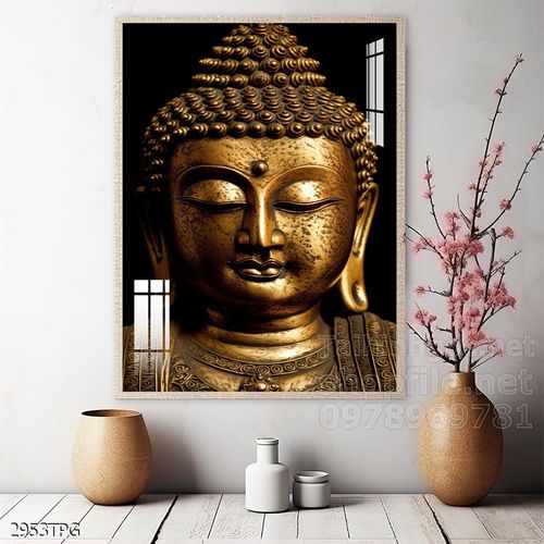 File tranh Phật giáo decor trang trí tường nhà phòng thờ