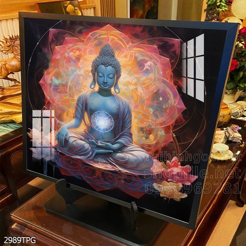 File tranh Phật giáo decor trang trí tường nhà phòng thờ