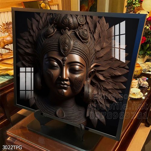 Tranh decor trang trí tường Phật giáo 
