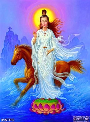 Tranh Phật Quan Âm