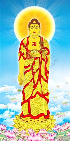 Tranh phật Tổ treo tường