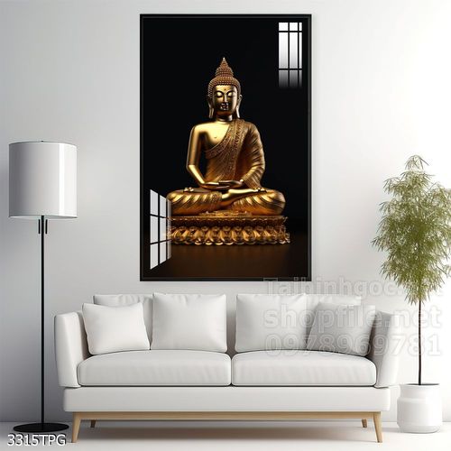 Tranh phật giáo decor trang trí tường phòng thờ