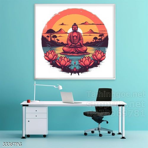 Mẫu tranh Phật đẹp và mới nhất