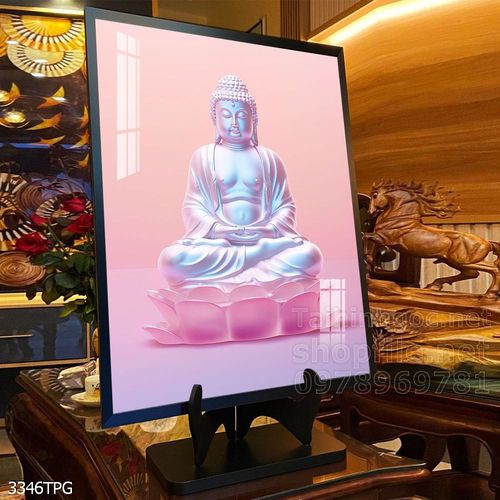 Tranh decor trang trí tường Phật giáo 