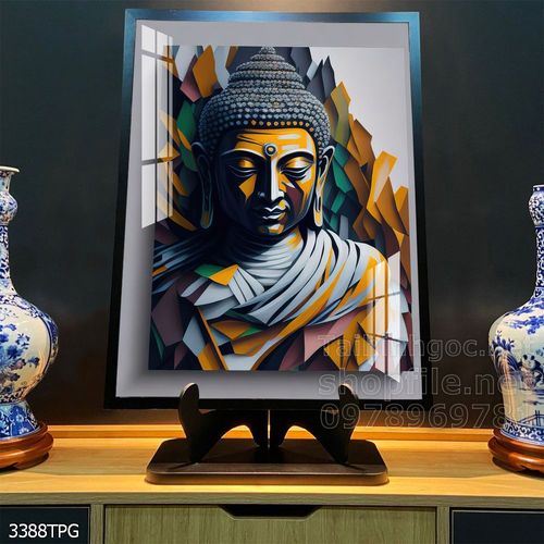 Tranh phật giáo decor trang trí tường phòng thờ