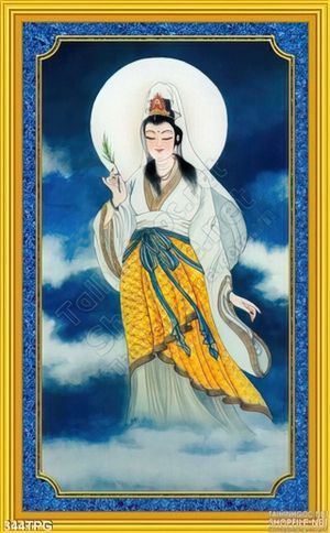 Tranh phật Quan Âm Bồ Tát