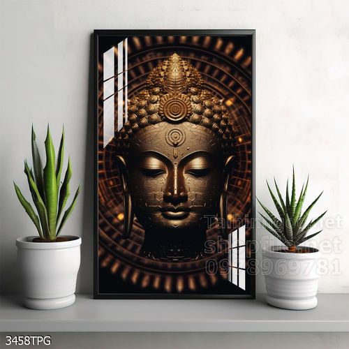 File tranh Phật giáo decor trang trí tường nhà phòng thờ