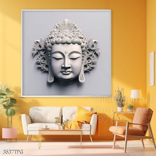 Tranh decor trang trí tường Phật giáo 