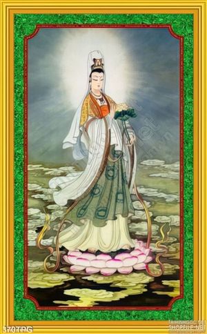 Tranh phật giáo treo tường nghệ thuật