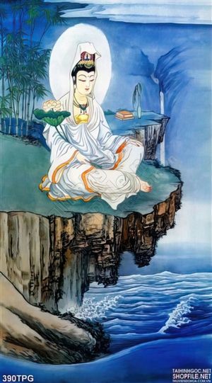 Tranh phật giáo nghệ thuật treo tường