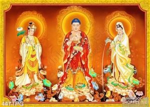 Tranh phật giáo dán tường đẹp