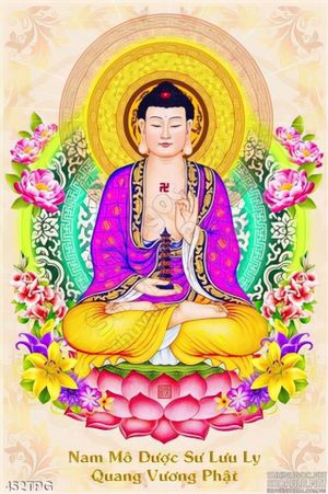 Tranh phật giáo in lịch treo tường