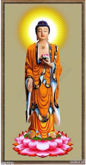 Tranh phật tổ treo tường đẹp