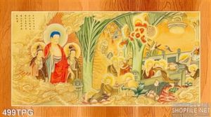 Tranh phật giáo trang trí treo tường đẹp
