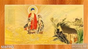 Tranh phật giáo nghệ thuật đẹp