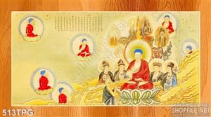 Tranh phật giáo nghệ thuật đẹp