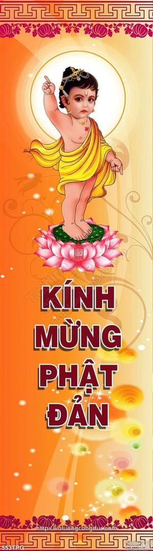 Tranh phật giáo mừng lễ phật Đản