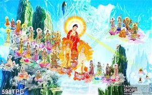 Tranh các vị Phật trang trí treo tường