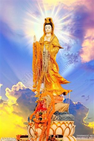 Tranh Phật Quan Thế Âm đẹp