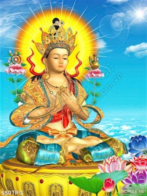 Tranh Phật Bồ Tát Di Lặc