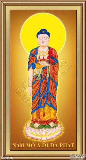 Tranh Đức Phật A Di Đà