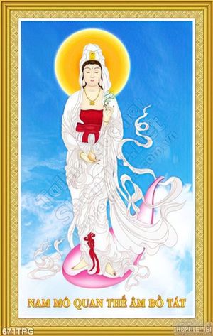 Tranh treo tường Phật Bà Quan Âm Bồ Tát