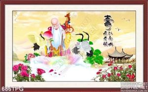 Tranh Phật Ông Thọ