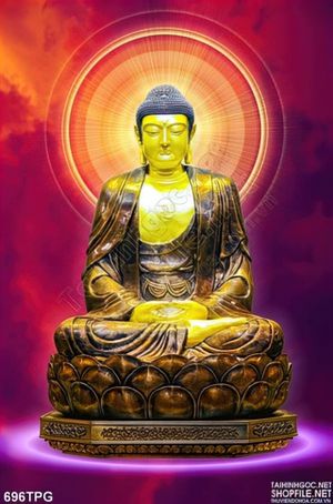 Tranh Phật 3D treo tường
