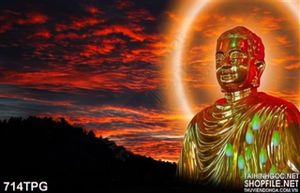 Tranh Phật Giáo trang trí độc đáo