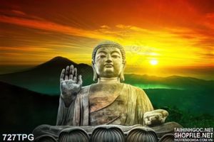 Tranh Phật Thiên Tâm đẹp