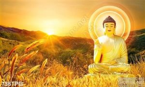 Tranh Phật Tổ in 3D