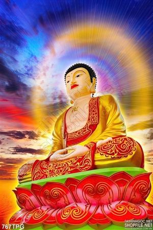 Tranh tượng  Phật Tổ in uv