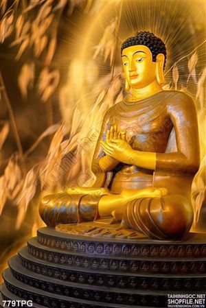 Tranh Phật trang trí tường